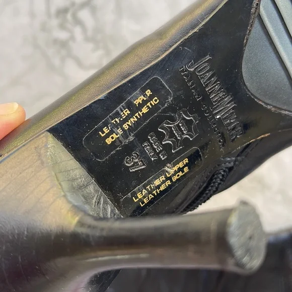 JOANNE MERCER | Knee high heeled pointed toe boots - Picture 10 of 10